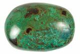 Polished Chrysocolla and Malachite Stone - Peru #250350-1